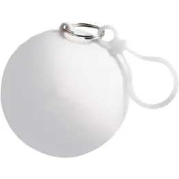 Bubble Poncho Solid White Unbranded